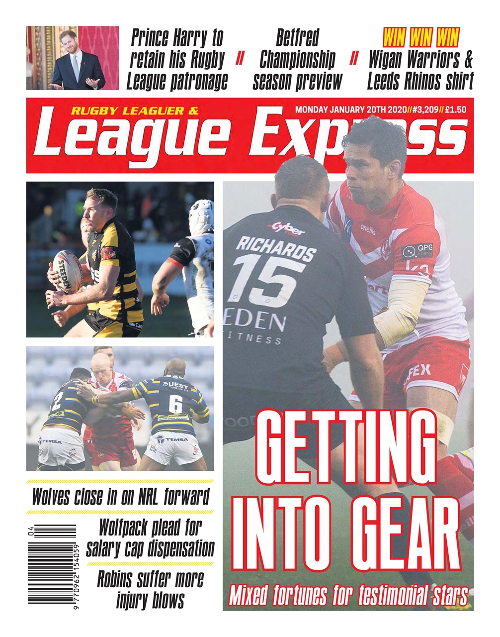 League Express Preview Pages
