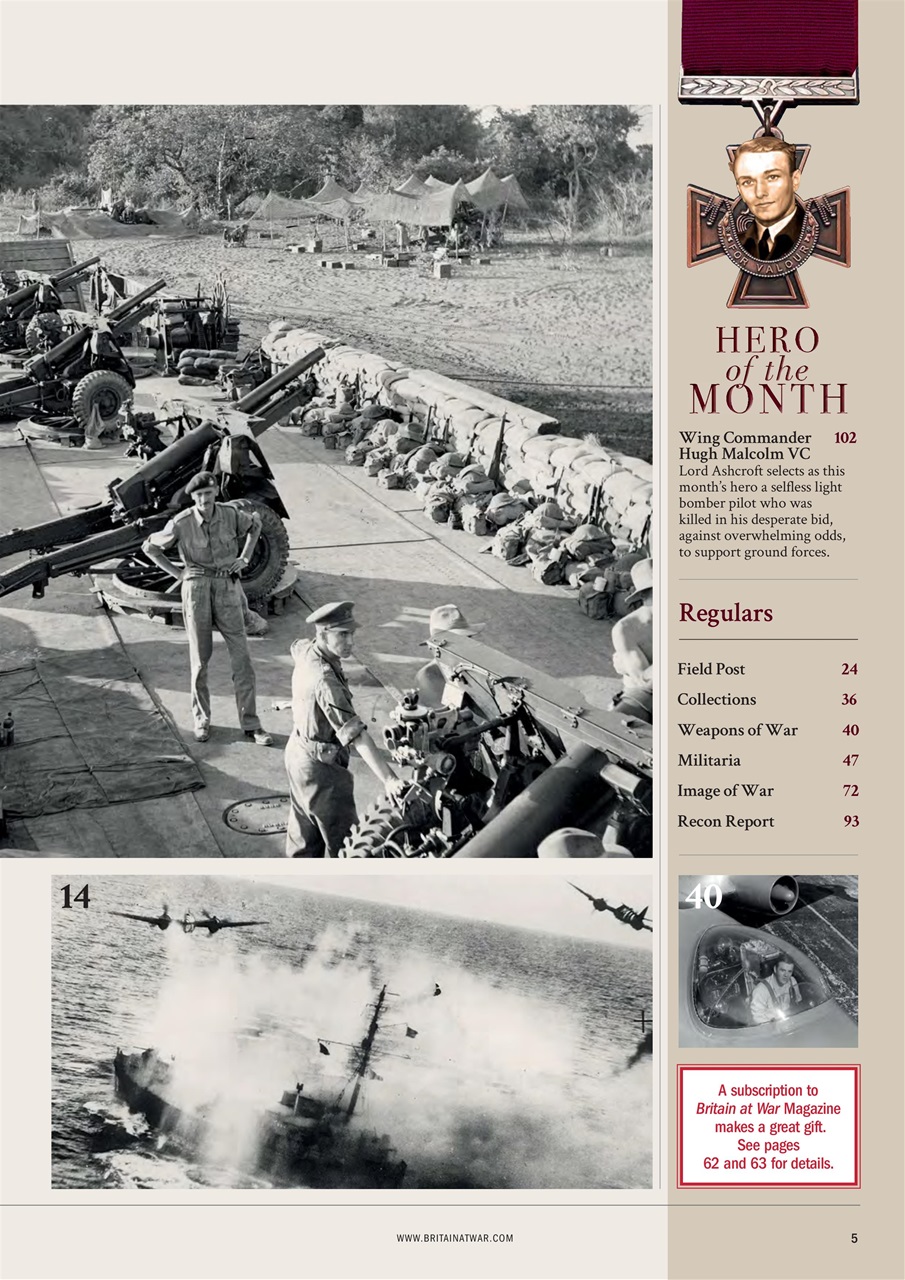 Britain at War Magazine Preview Pages