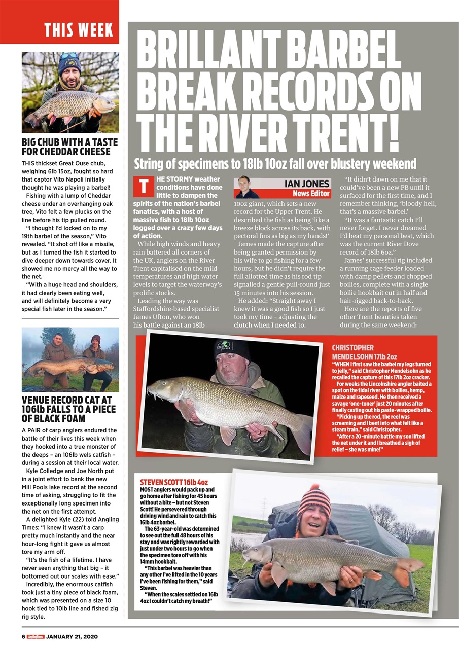 Angling Times Preview Pages
