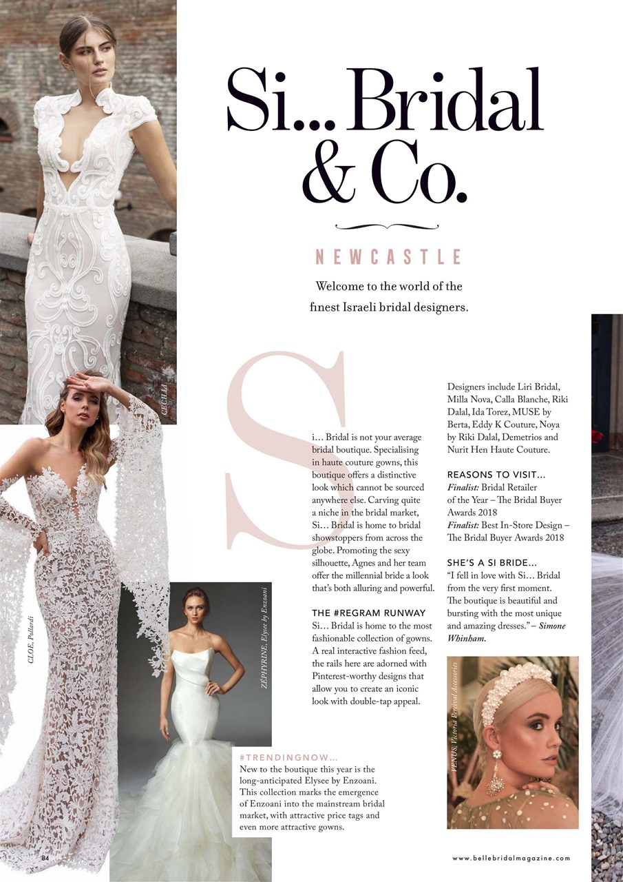Belle Bridal Magazine Preview Pages