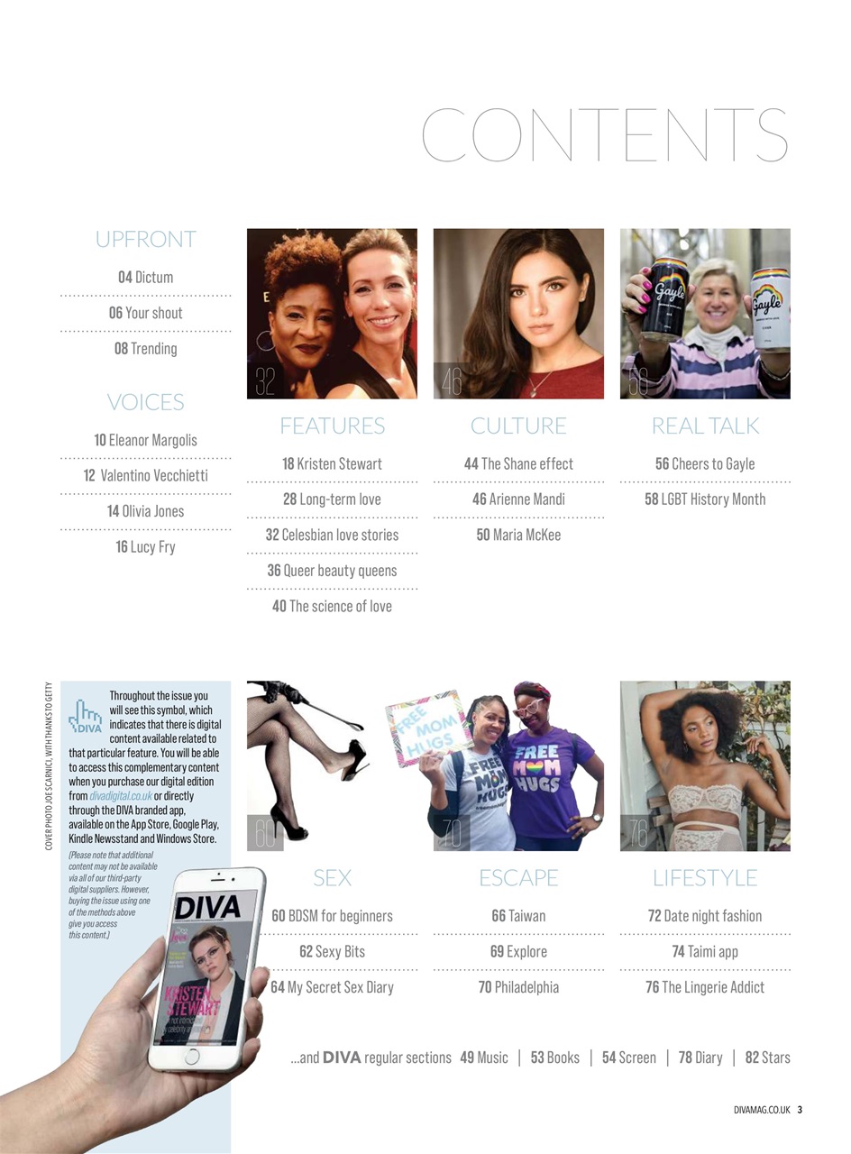 DIVA Magazine Preview Pages