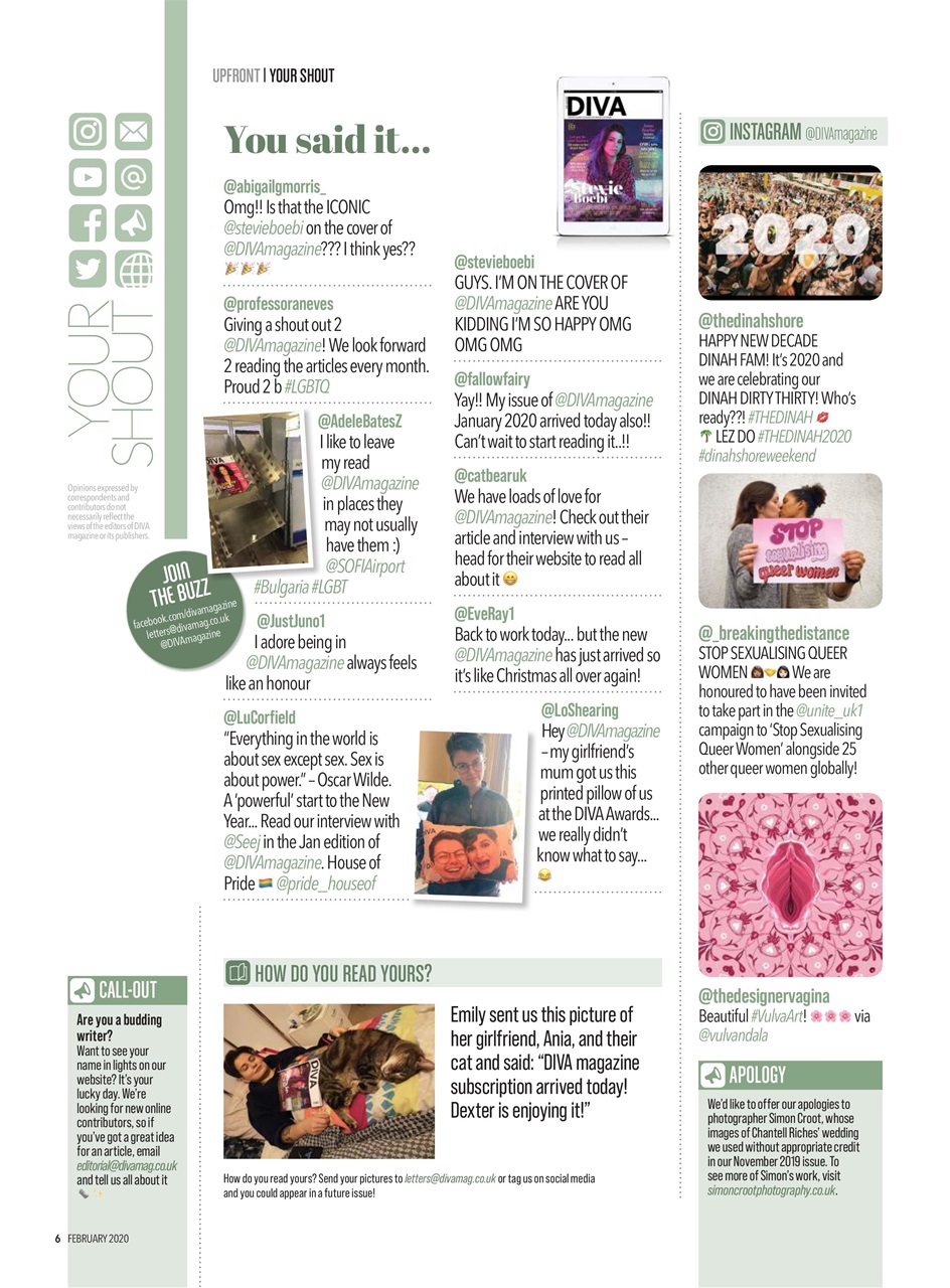 DIVA Magazine Preview Pages