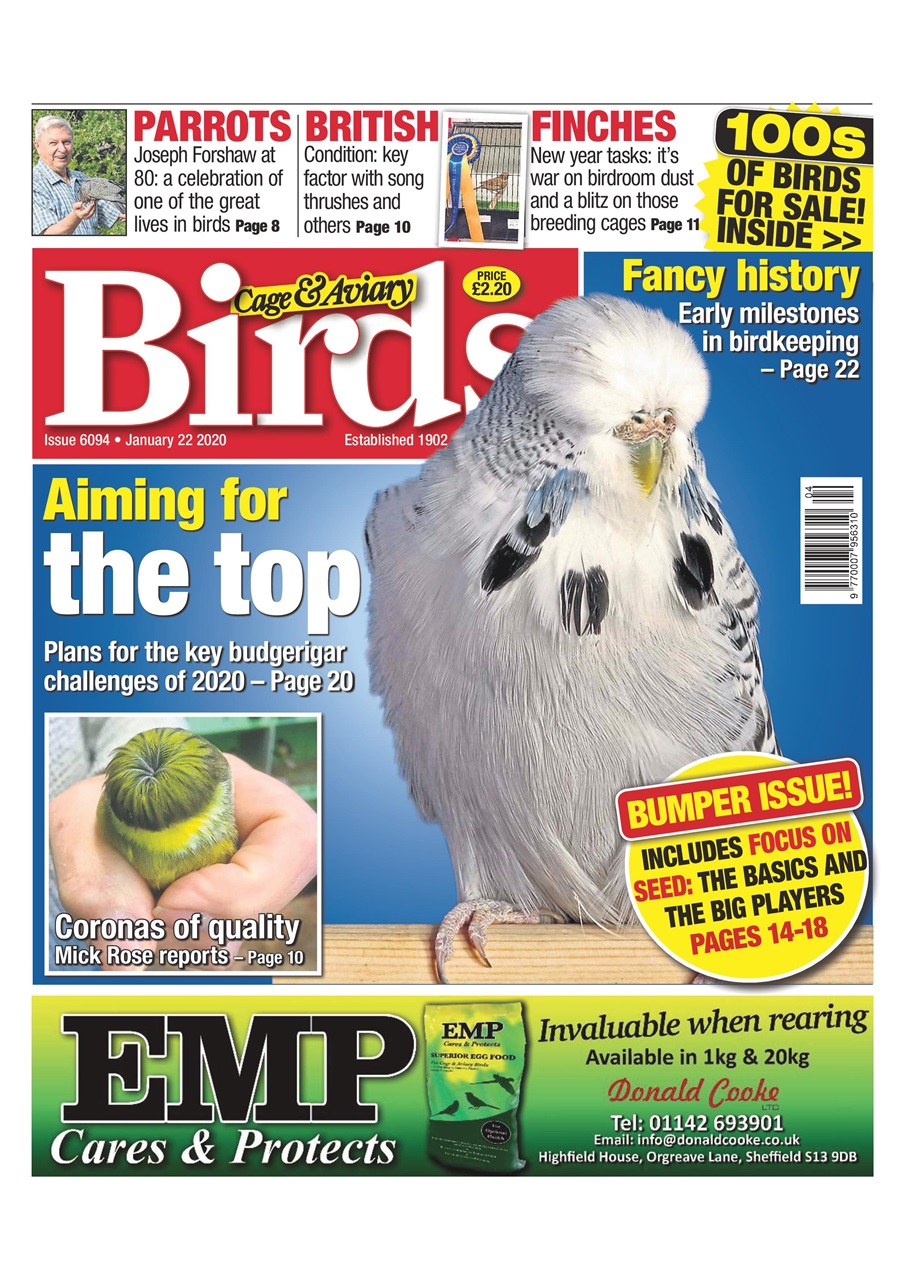 Cage & Aviary Birds Preview Pages