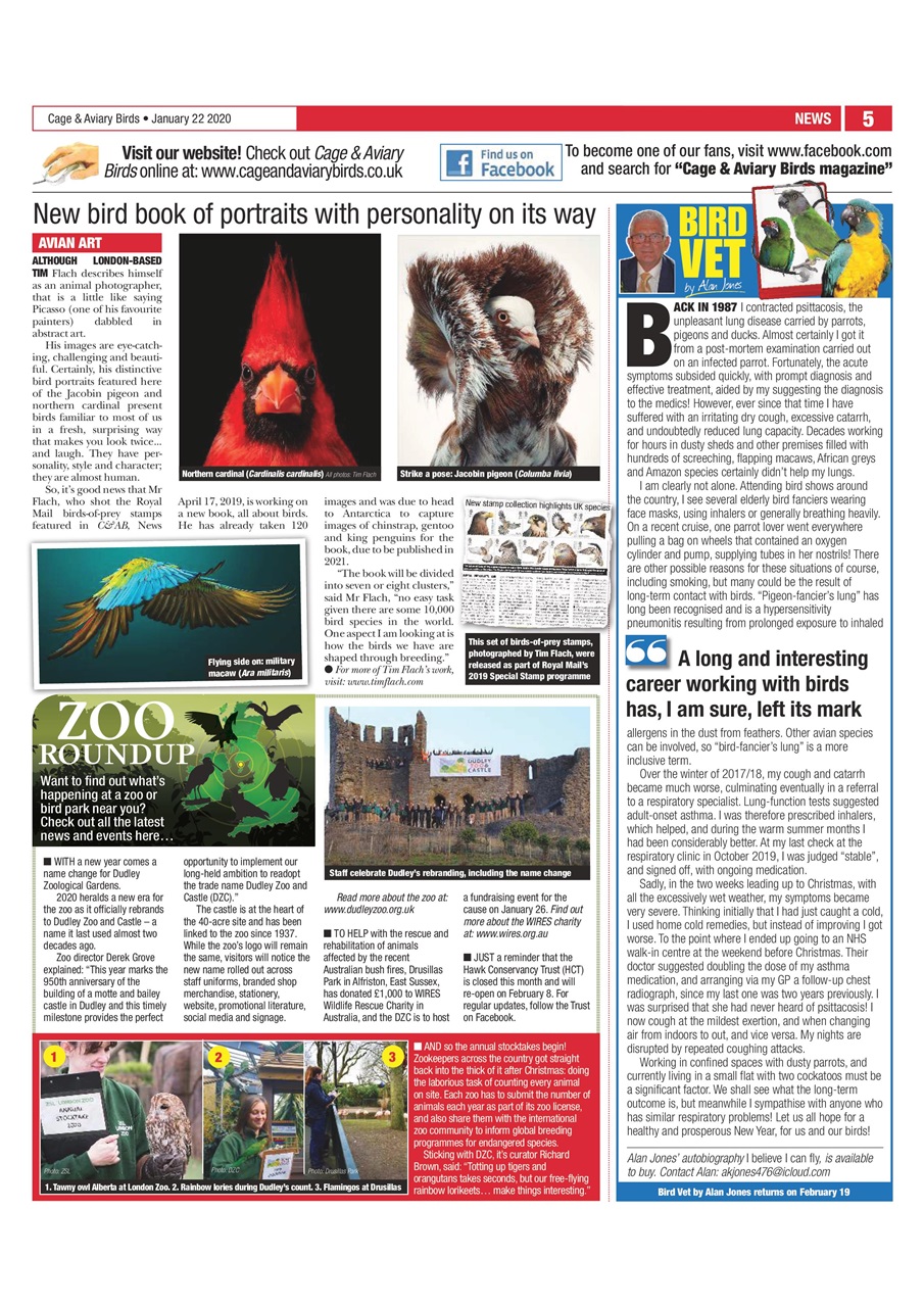 Cage & Aviary Birds Preview Pages