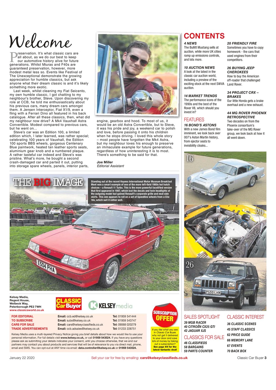 Classic Car Buyer Preview Pages
