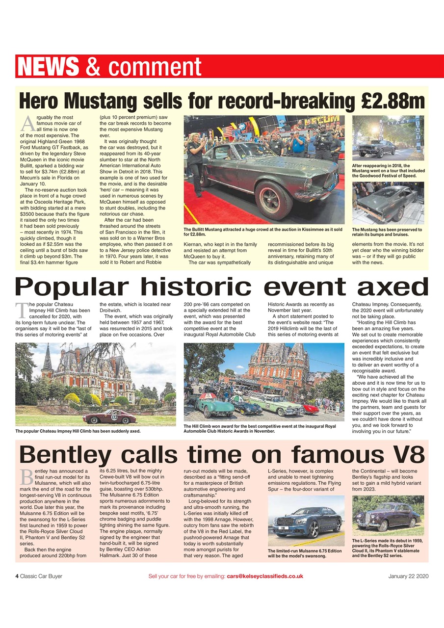 Classic Car Buyer Preview Pages
