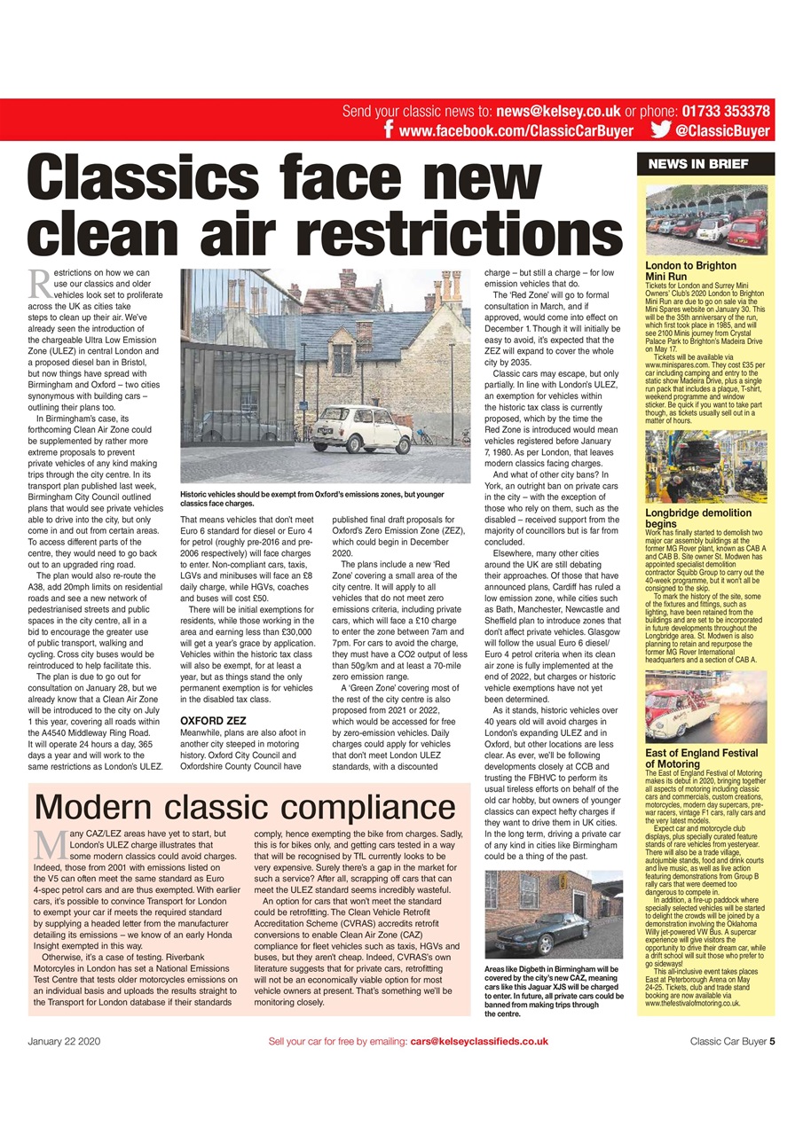 Classic Car Buyer Preview Pages