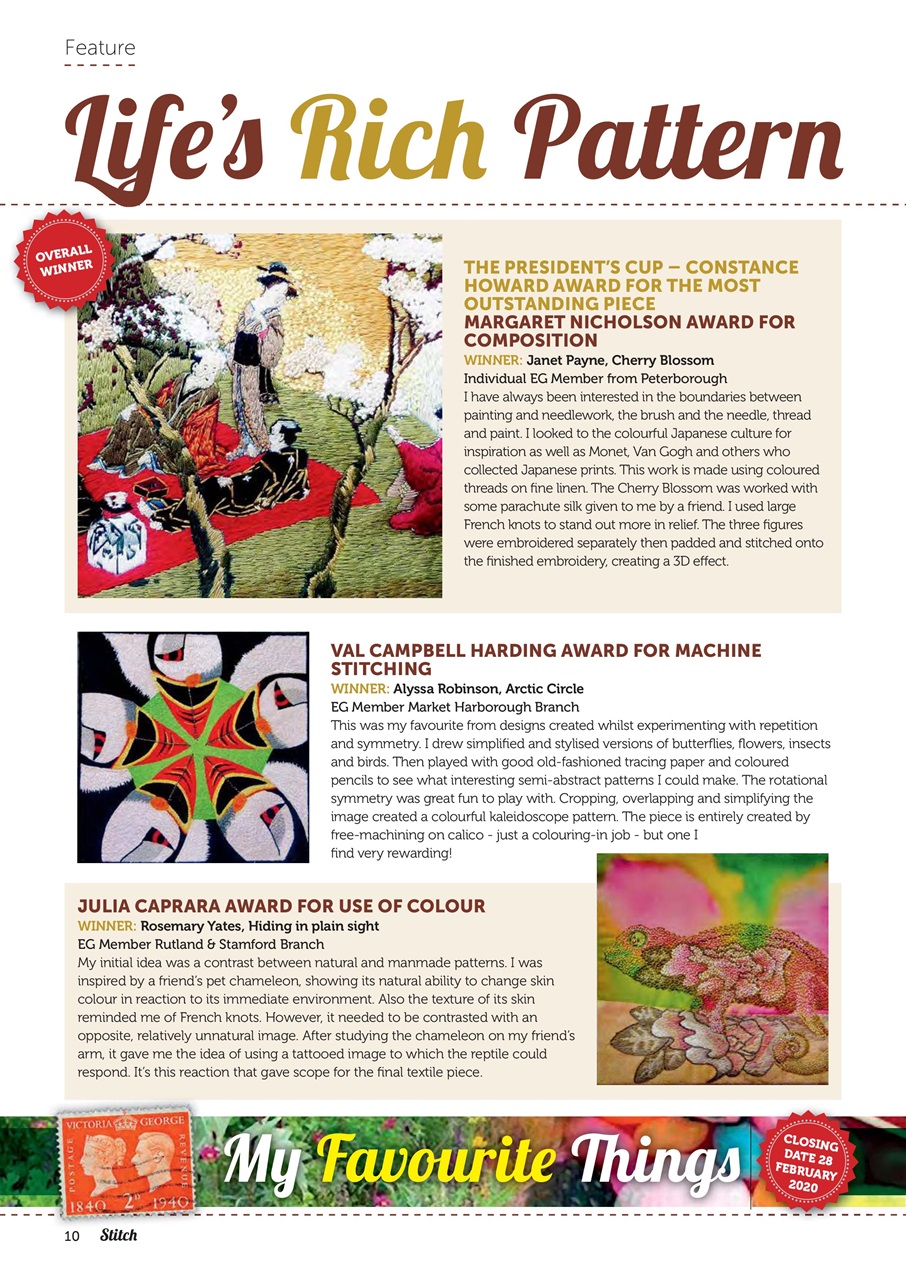 Stitch magazine Preview Pages