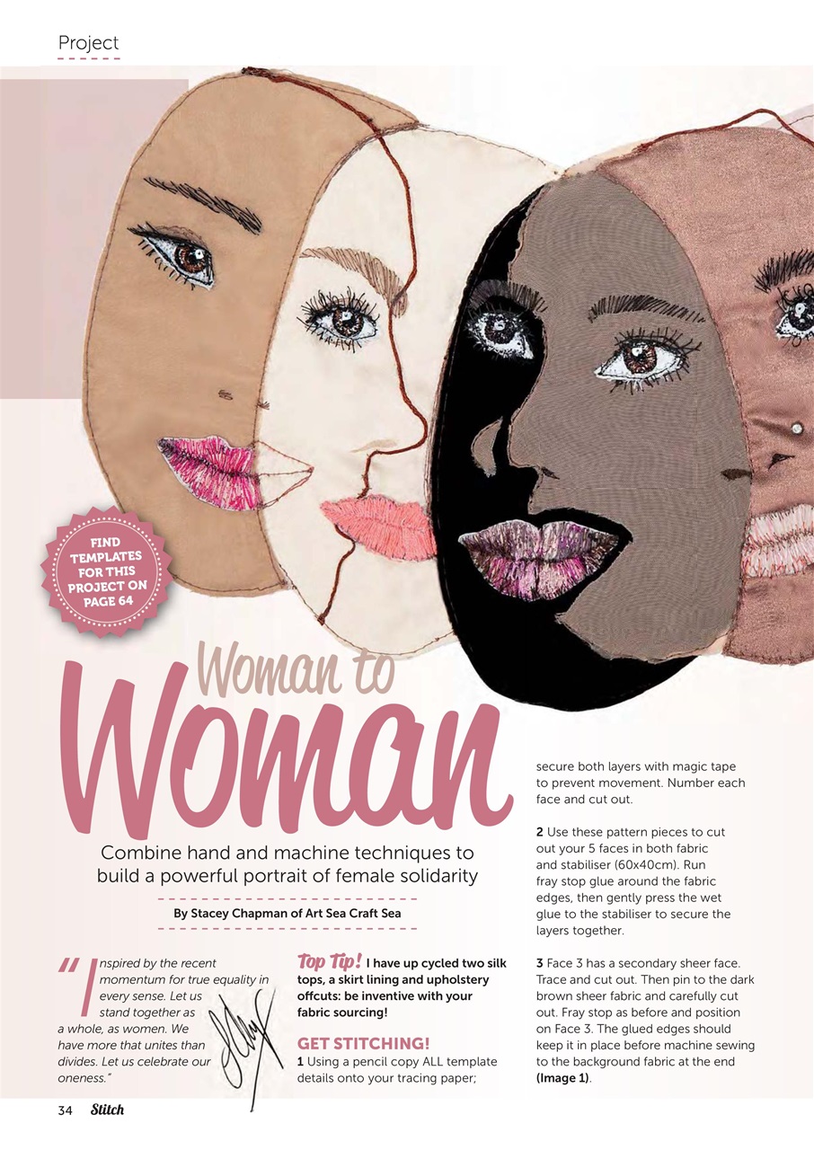 Stitch magazine Preview Pages