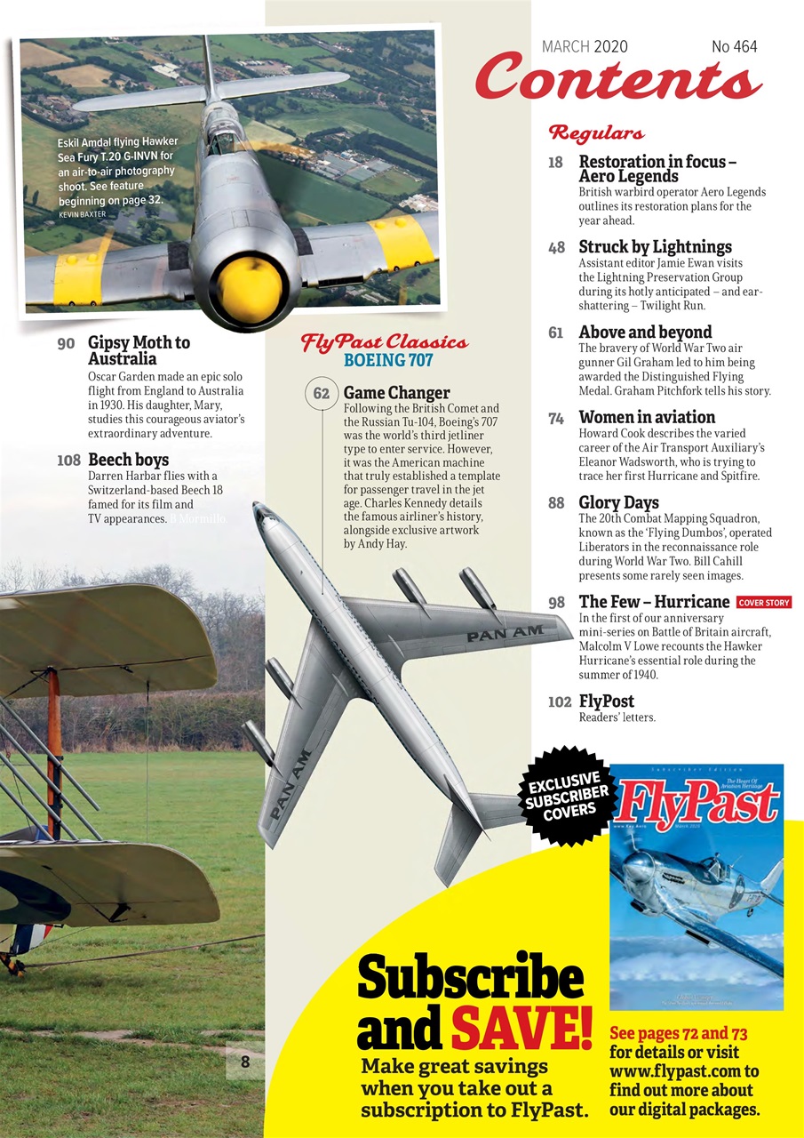 FlyPast Preview Pages