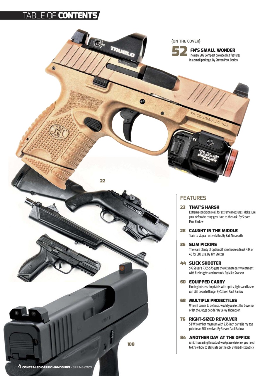 Concealed Carry Handguns Preview Pages