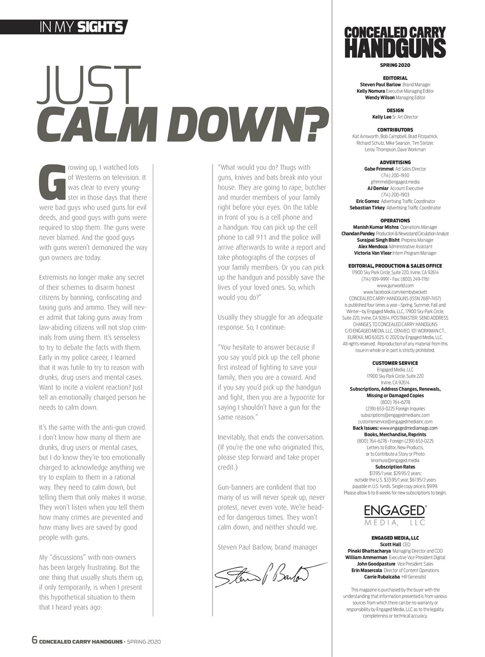 Concealed Carry Handguns Preview Pages