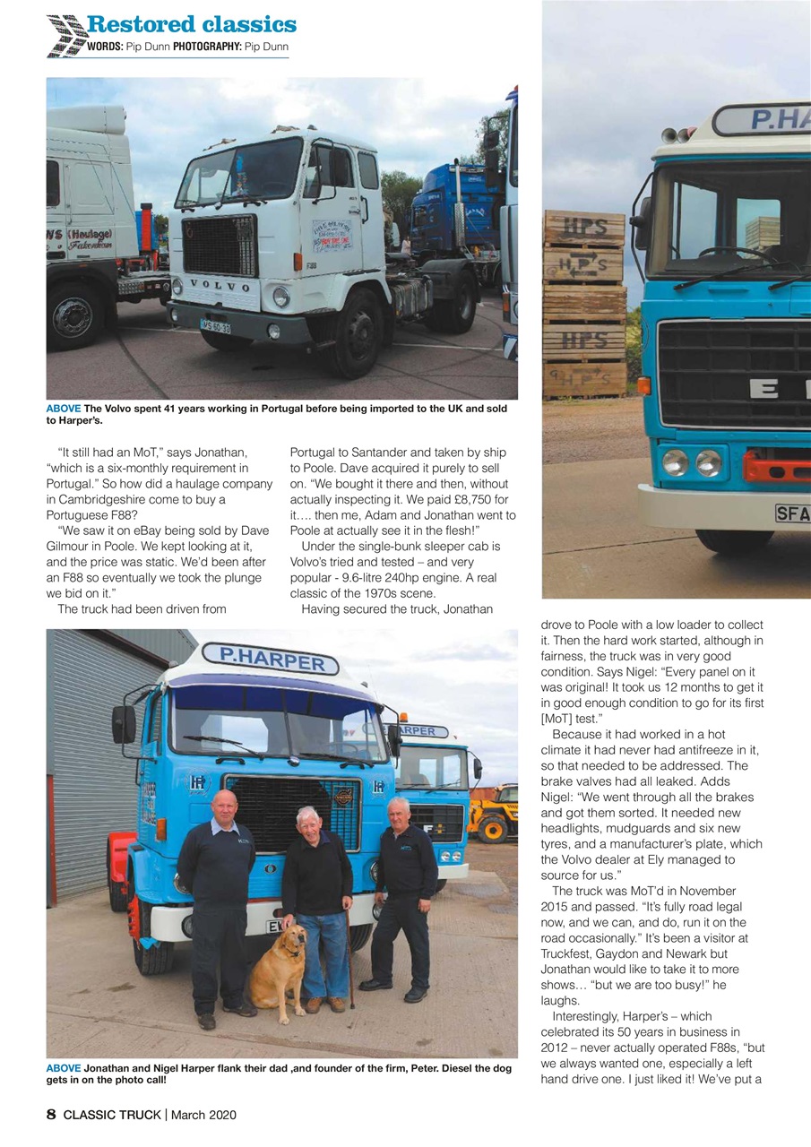 Classic Truck (OLD) Preview Pages