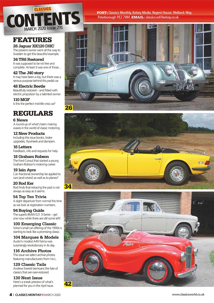 Classics World Preview Pages