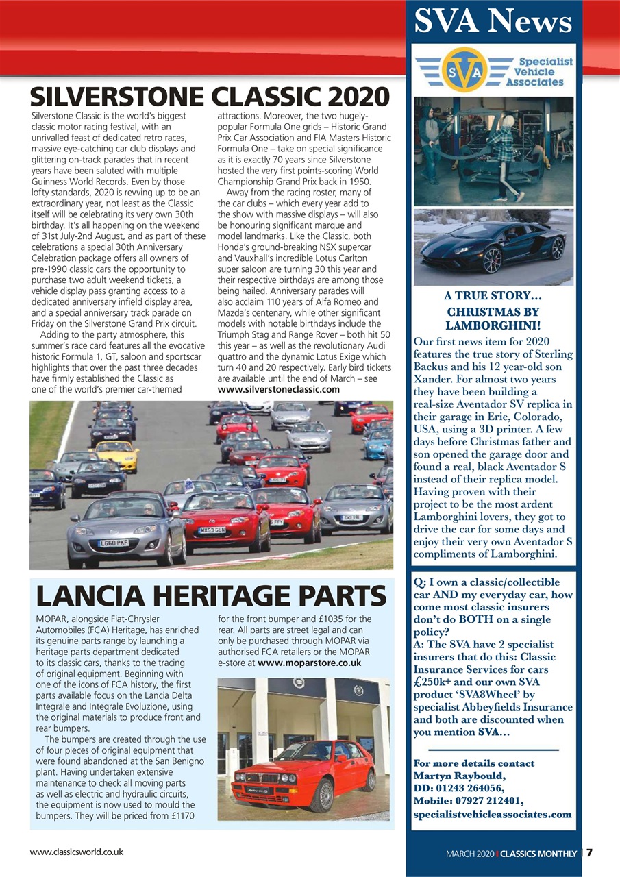 Classics World Preview Pages