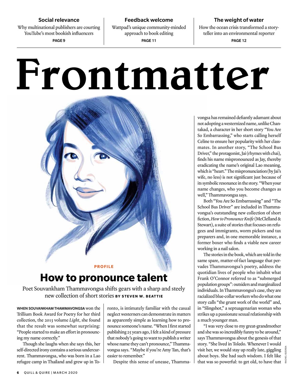 Quill & Quire Preview Pages