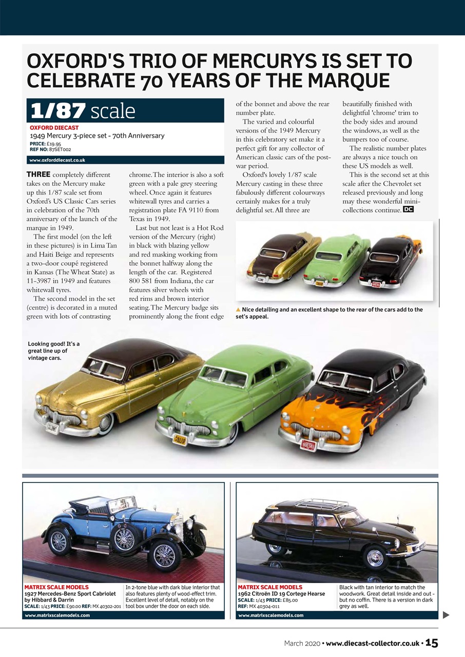 Diecast Collector Preview Pages