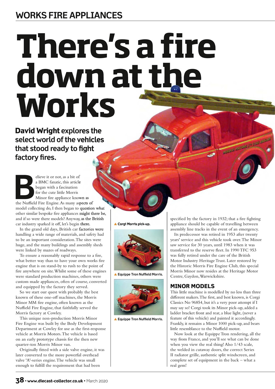 Diecast Collector Preview Pages