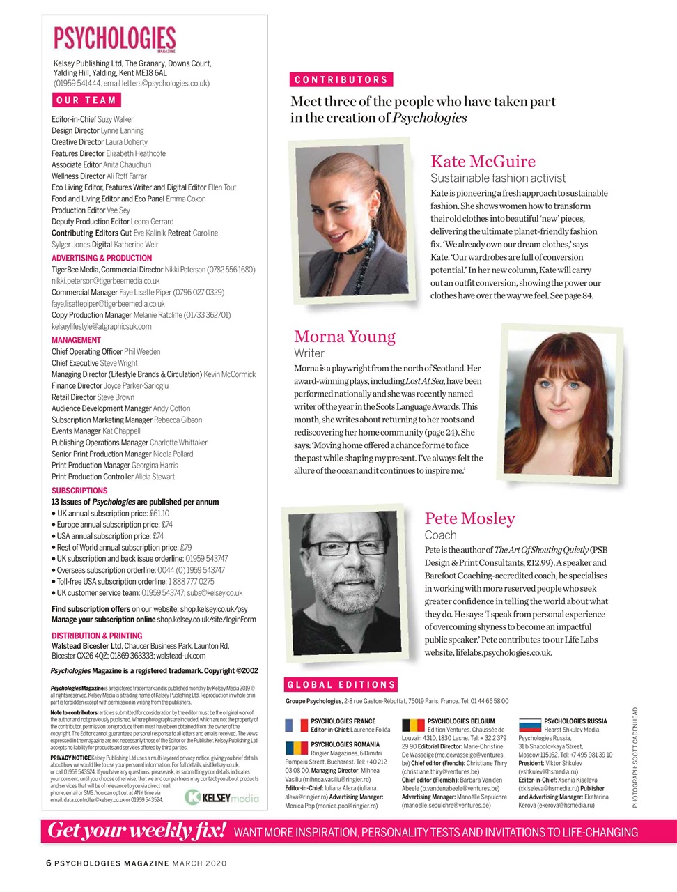 Psychologies Preview Pages