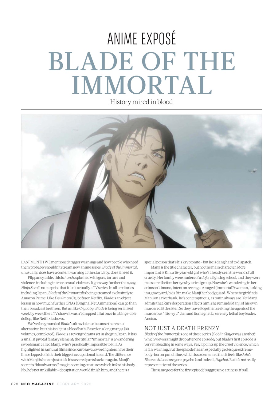 NEO Magazine Preview Pages