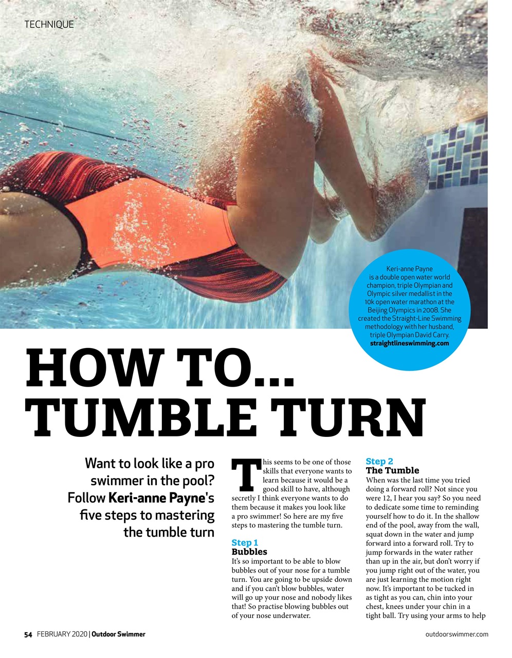 Outdoor Swimmer Preview Pages