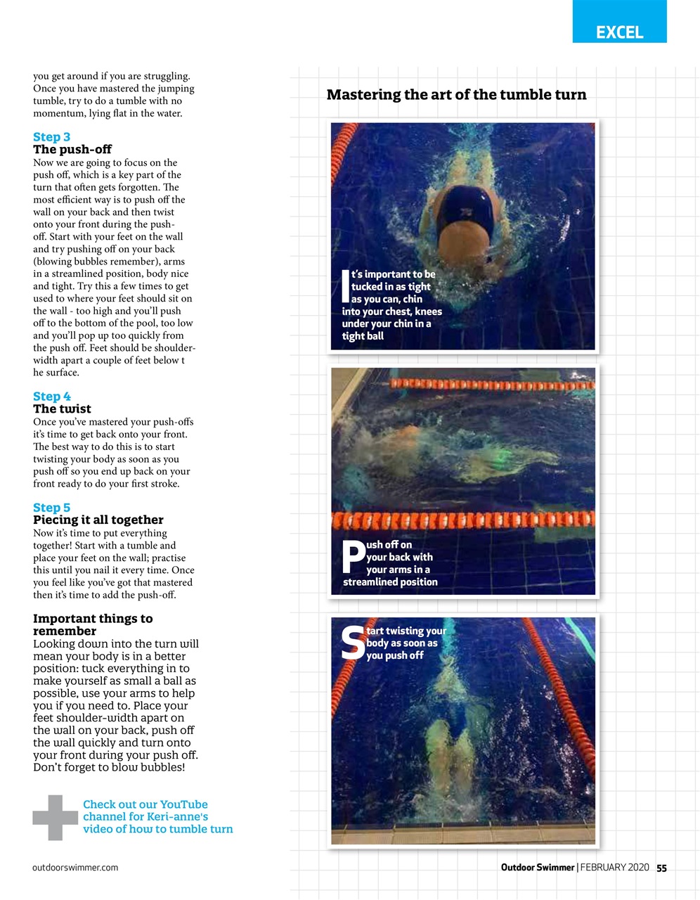 Outdoor Swimmer Preview Pages