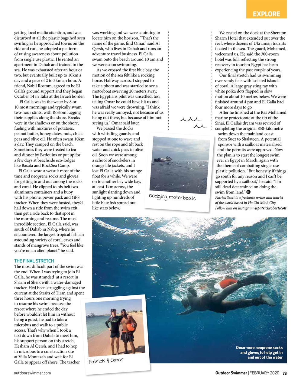 Outdoor Swimmer Preview Pages