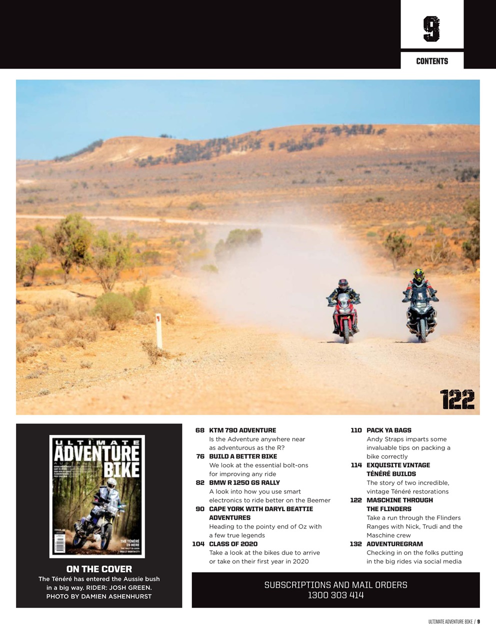 Australian Adventure Bike Preview Pages