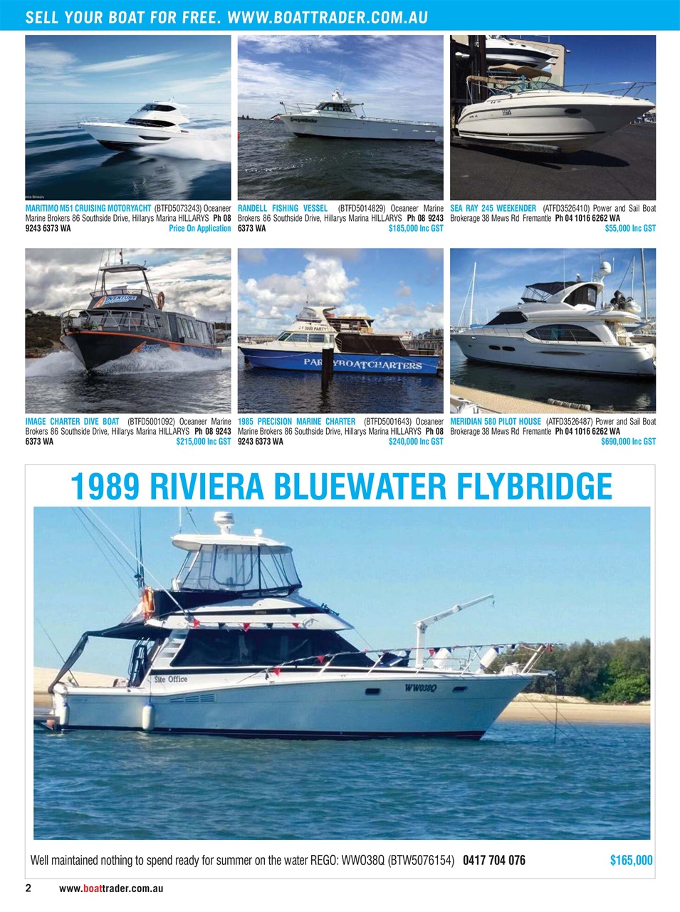 Boat Trader Australia Preview Pages