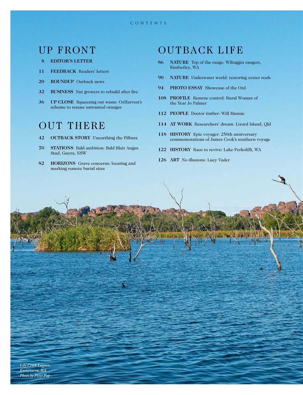 OUTBACK Magazine Preview Pages