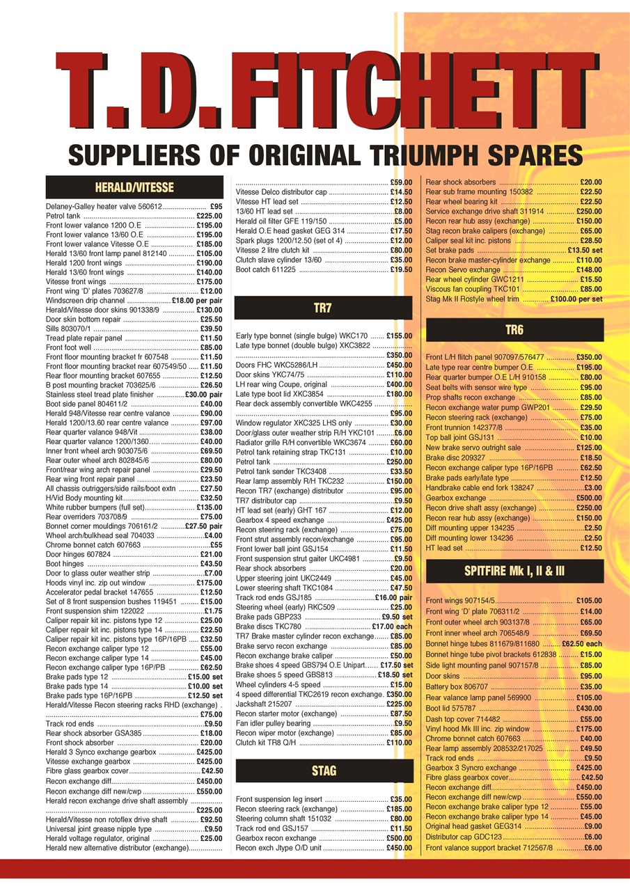 Triumph World Preview Pages