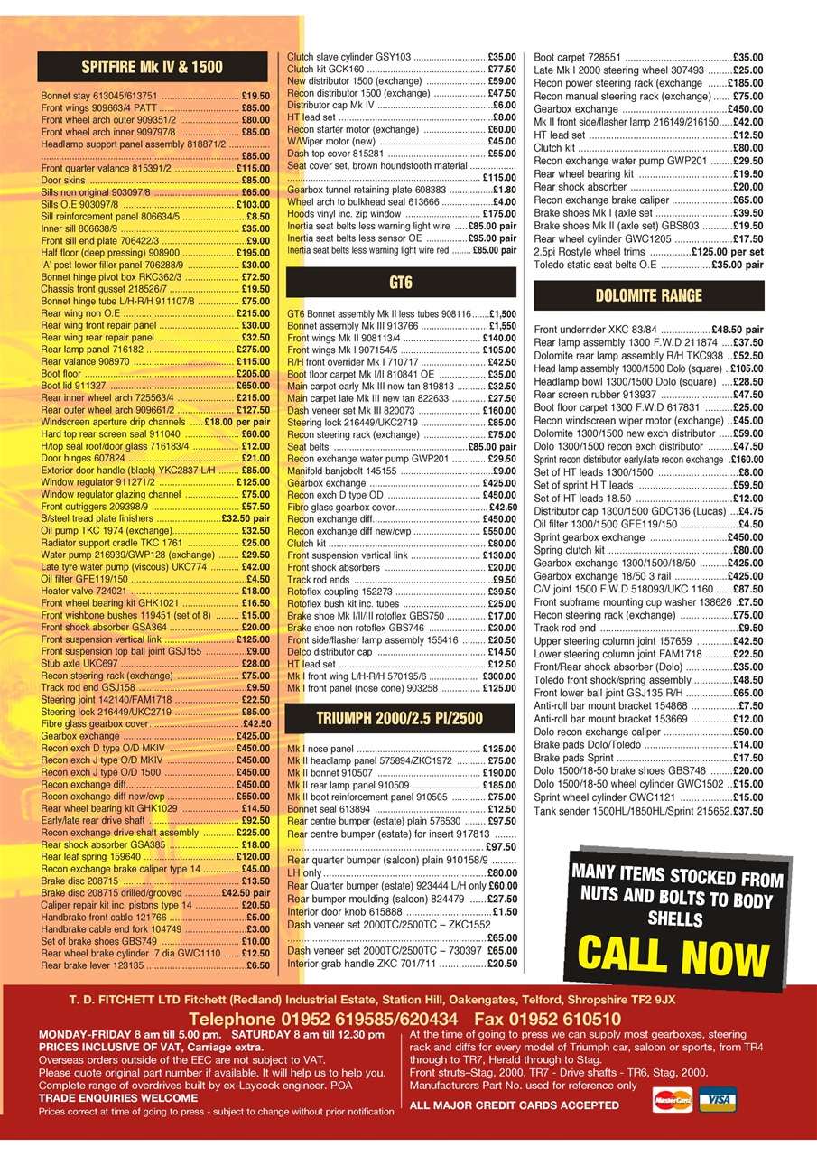 Triumph World Preview Pages