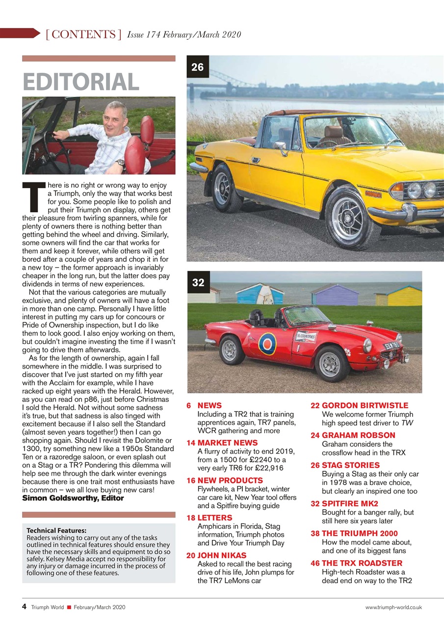 Triumph World Preview Pages