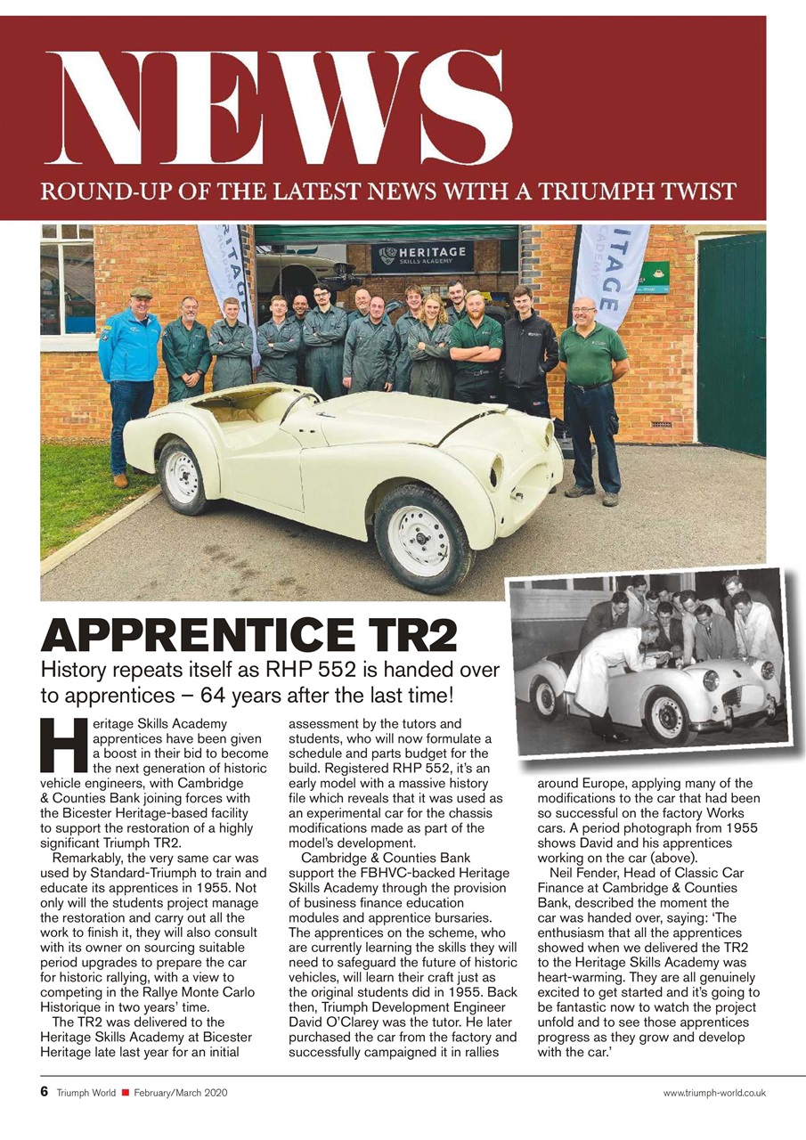 Triumph World Preview Pages