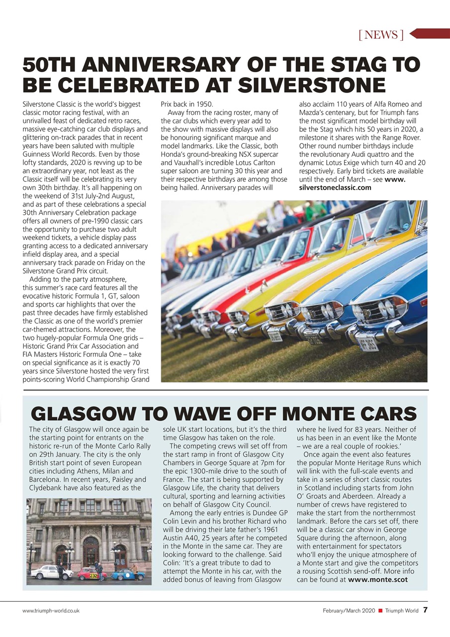 Triumph World Preview Pages