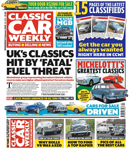 Classic Car Weekly issue 