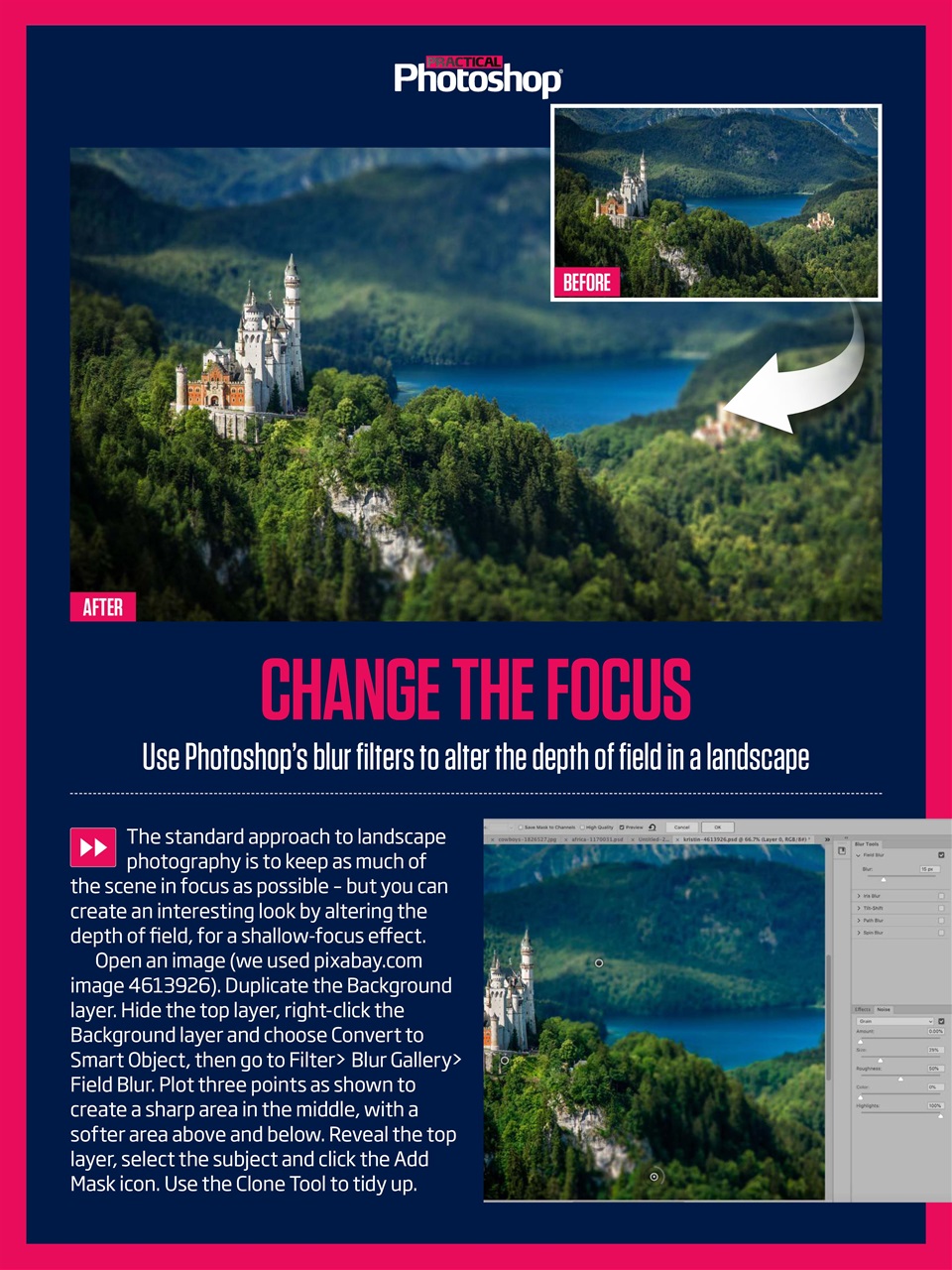 Practical Photoshop Preview Pages