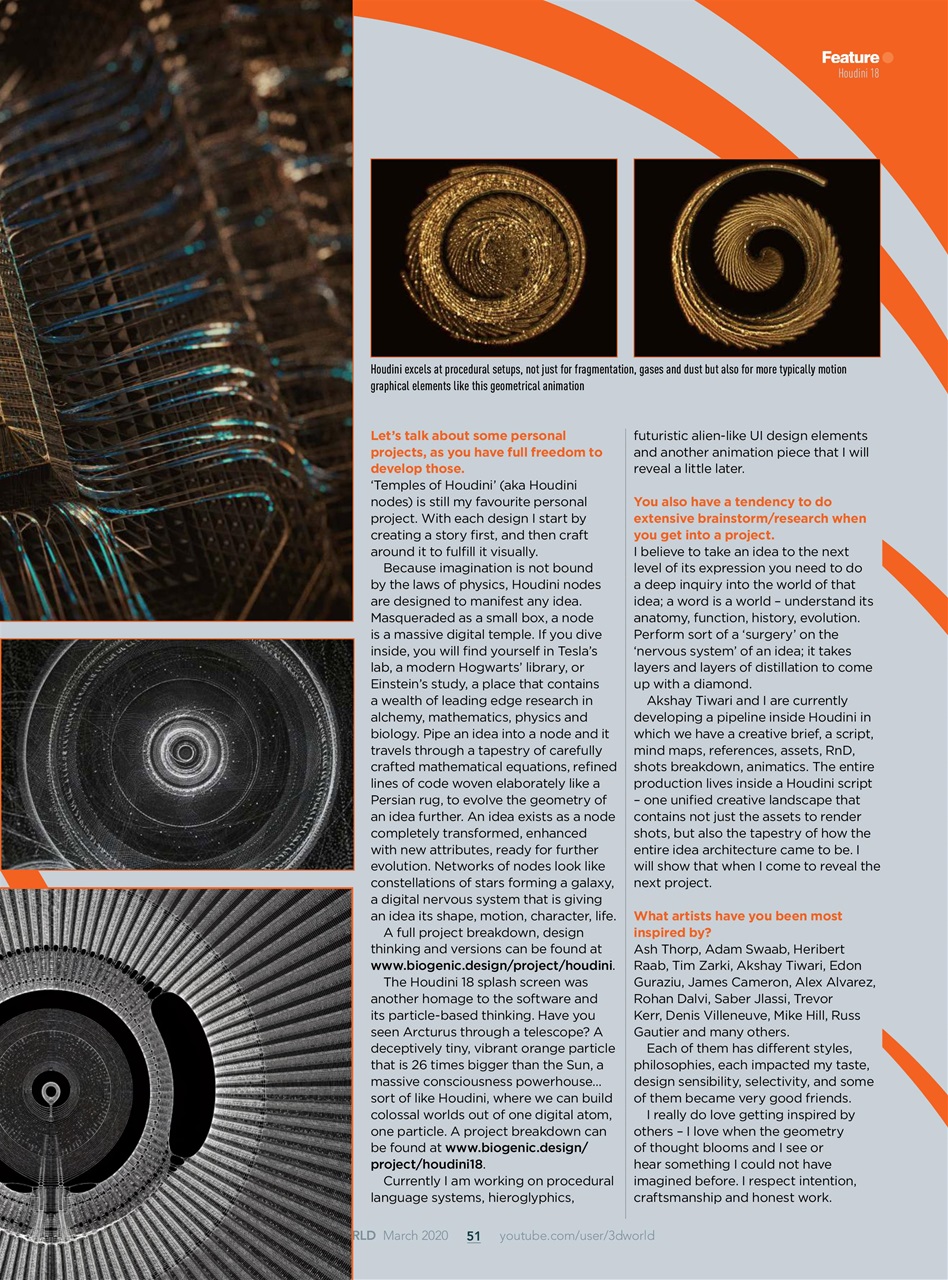 3D World Preview Pages