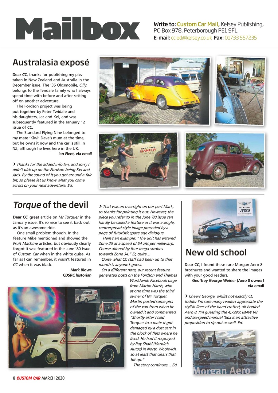 Custom Car Preview Pages