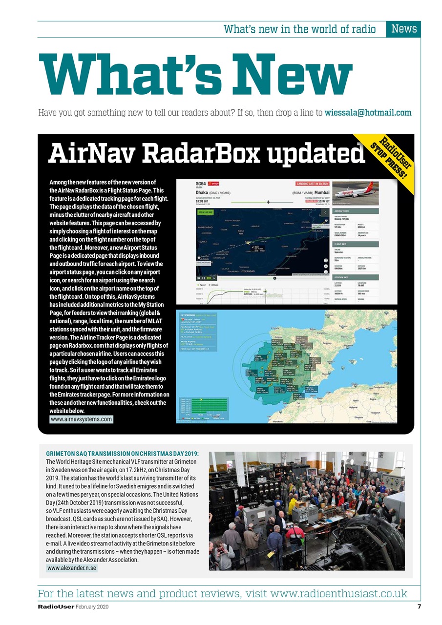 Radio User Preview Pages