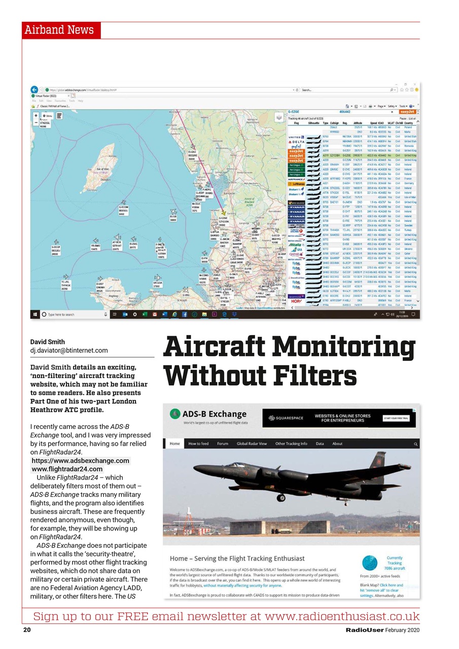 Radio User Preview Pages