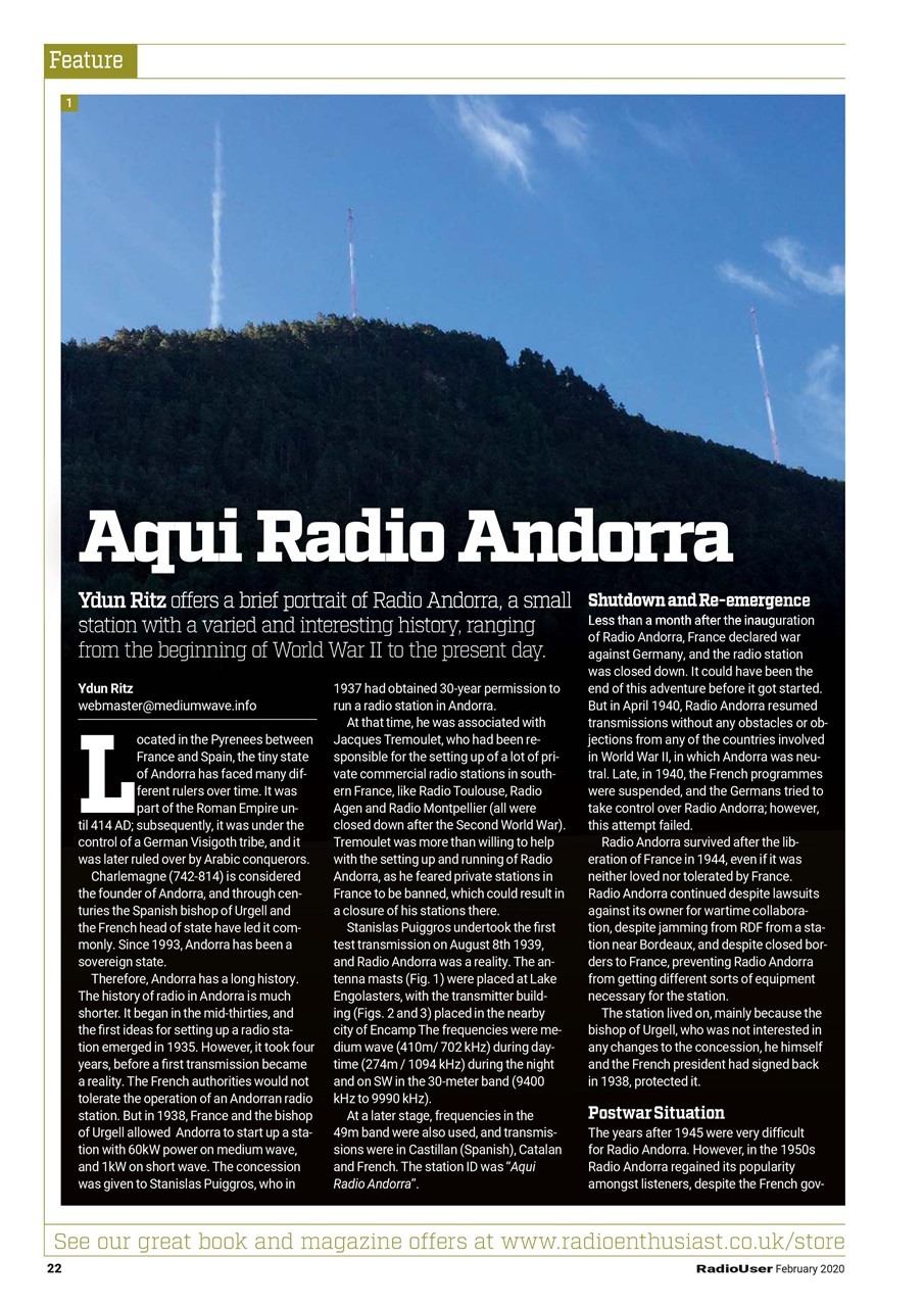 Radio User Preview Pages