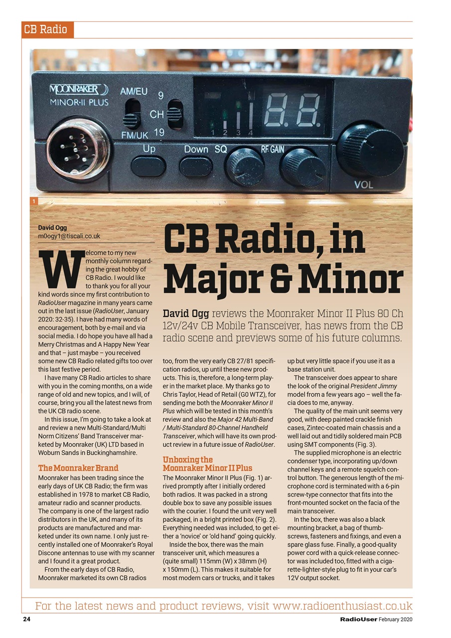Radio User Preview Pages