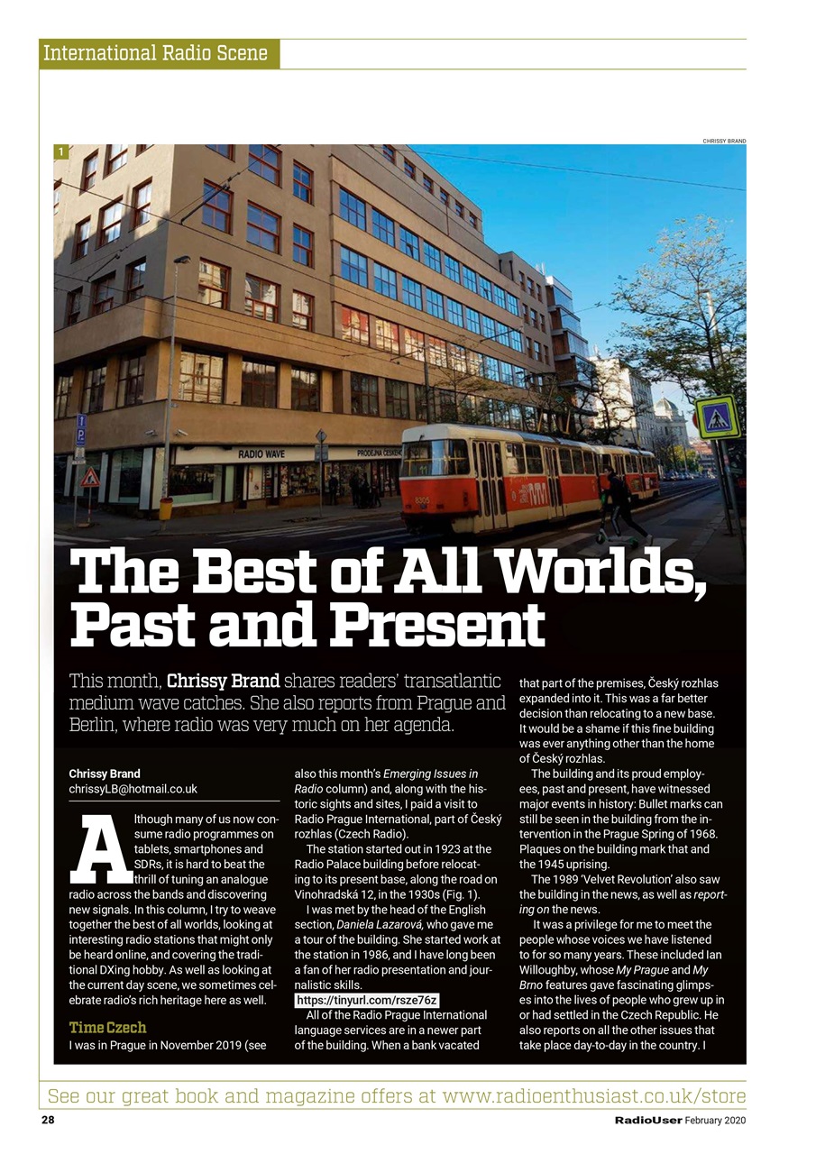 Radio User Preview Pages