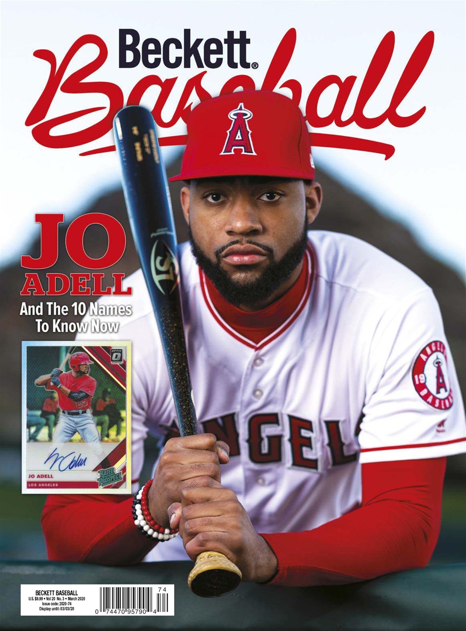 Beckett Baseball Magazine Preview Pages