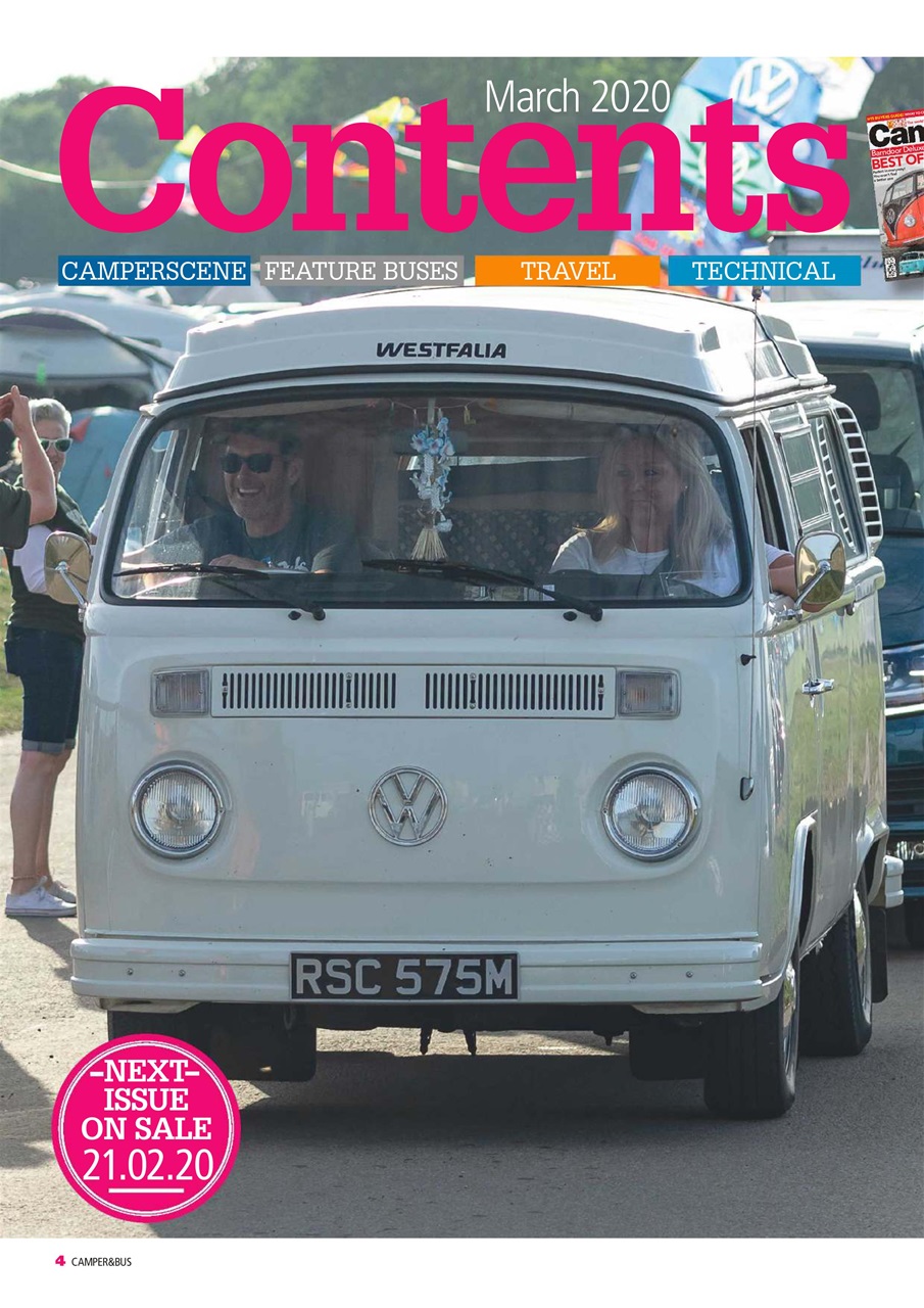 VW Camper Preview Pages