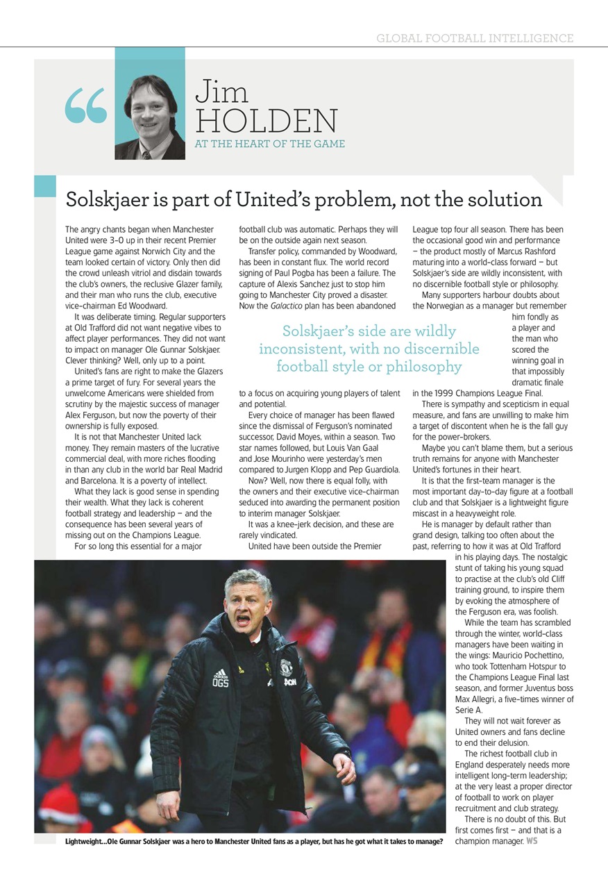 World Soccer Preview Pages