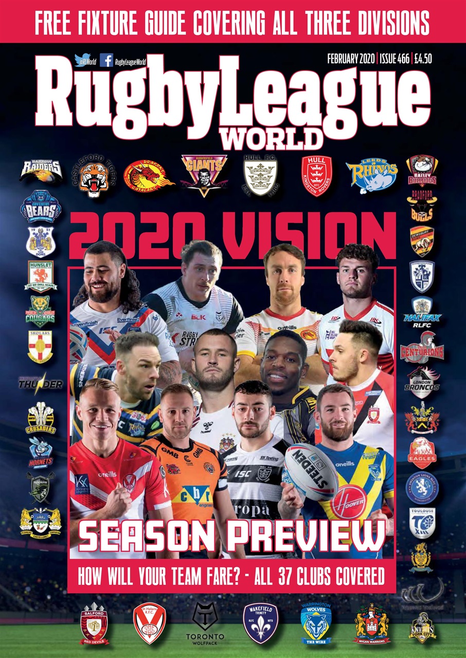 Rugby League World Preview Pages