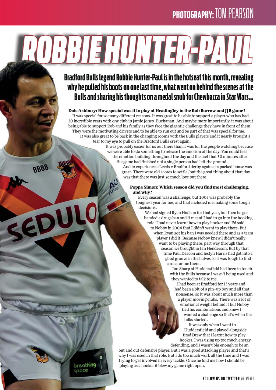 Rugby League World Preview Pages