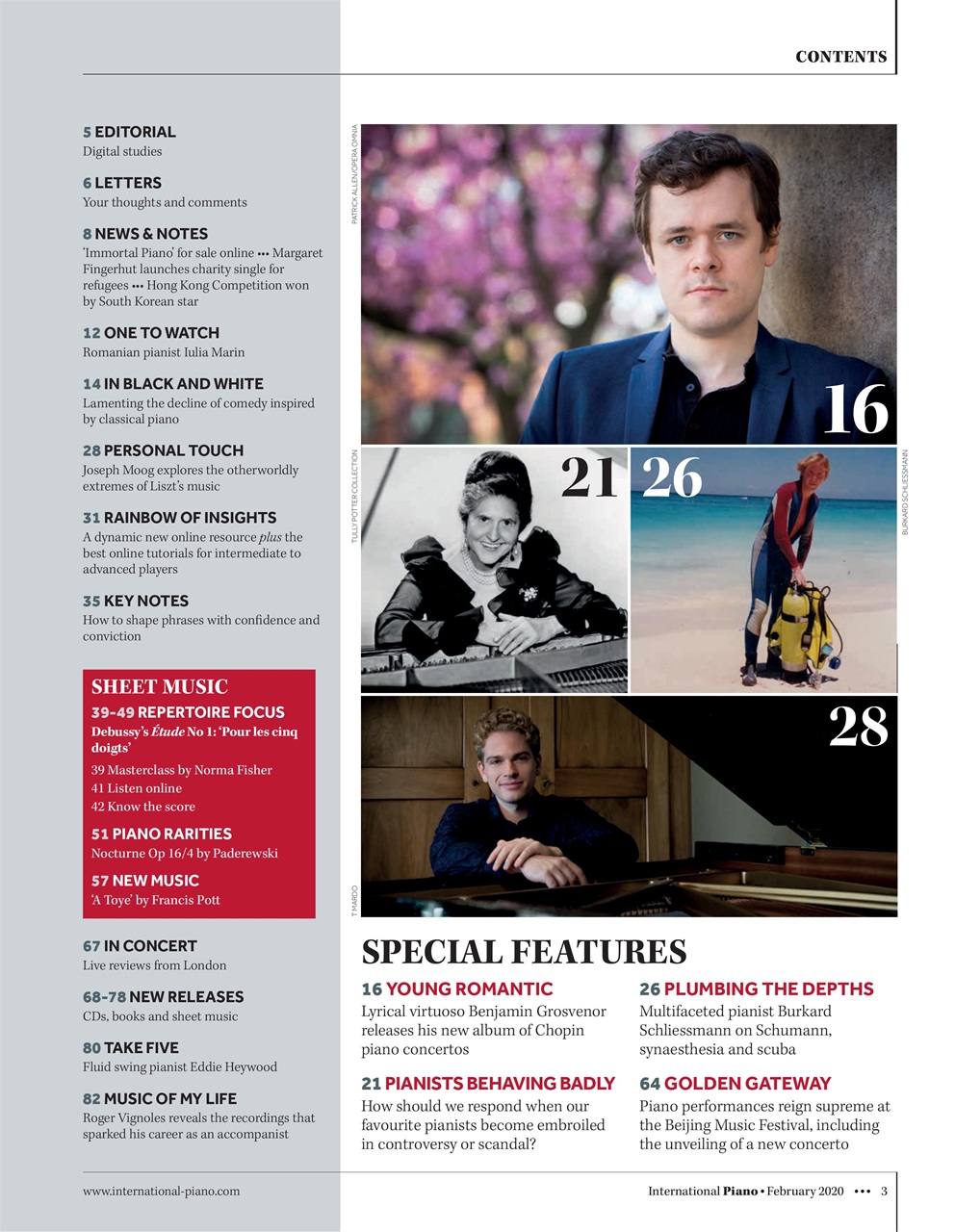 International Piano Preview Pages